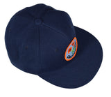 California Poppy Snapback Hat by LET'S BE IRIE - Navy Blue - Let's Be Irie™