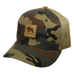 LET'S BE IRIE Trucker Hat - Camo and Khaki - Let's Be Irie™