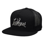 Las Vegas Trucker Hat by LET'S BE IRIE - Black Snapback - Let's Be Irie™