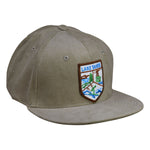 Lake Tahoe Corduroy Hat by LET'S BE IRIE - Khaki Cotton Snapback - Let's Be Irie™