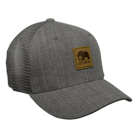 LET'S BE IRIE Trucker Hat - Heather Gray - Let's Be Irie™