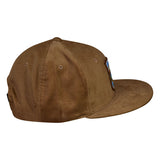 Lake Tahoe Corduroy Hat by LET'S BE IRIE - Brown Cotton Snapback - Let's Be Irie™
