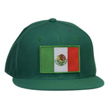 Mexico Hat - Kelly Green Snapback with Mexican Flag - Let's Be Irie™