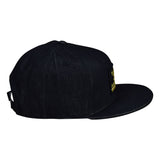 California Republic Snapback Hat by LET'S BE IRIE - Black and Gold, Denim - Let's Be Irie™