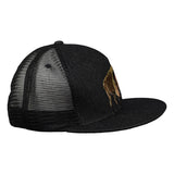 Brown Buffalo Trucker Hat by LET'S BE IRIE - Black Denim - Let's Be Irie™
