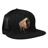 Brown Buffalo Trucker Hat by LET'S BE IRIE - Black Snaback - Let's Be Irie™