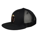 Brown Buffalo Trucker Hat by LET'S BE IRIE - Black Snaback - Let's Be Irie™