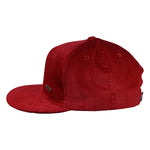 Corduroy Snapback by LET'S BE IRIE - Red - Let's Be Irie™