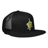 Turtle Trucker Hat by LET'S BE IRIE - Black - Let's Be Irie™