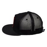 California Redwoods Trucker Hat by LET'S BE IRIE - Black Denim - Let's Be Irie™