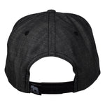 LET'S BE IRIE Snapback - Washed Black Denim - Let's Be Irie™