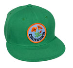 California Poppy Snapback Hat by LET'S BE IRIE - Kelly Green - Let's Be Irie™