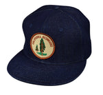 California Redwoods Snapback Hat by LET'S BE IRIE - Blue Denim - Let's Be Irie™