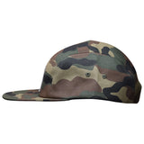Camo Surfing Racer Hat - Camouflage Cap with Buckle, Surf Recreational Sign