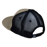 Cannabis Leaf Trucker Hat by LET'S BE IRIE - Rasta, Reggae Jute and Black Snapback - Let's Be Irie™